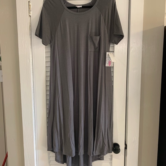 Lularoe Carly Size Medium Bundle Black & Grey - Picture 4 of 5
